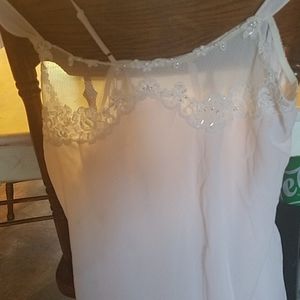 pretty with lace nightgown